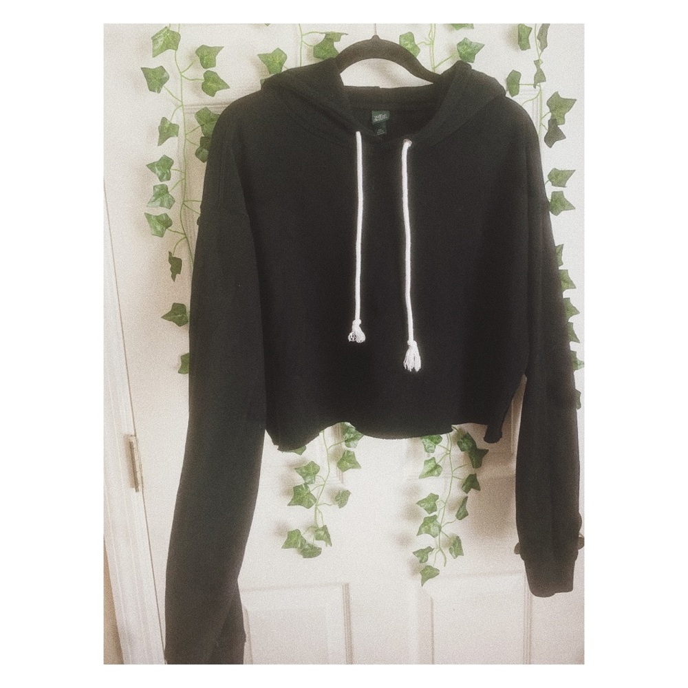 wild fable cropped hoodie